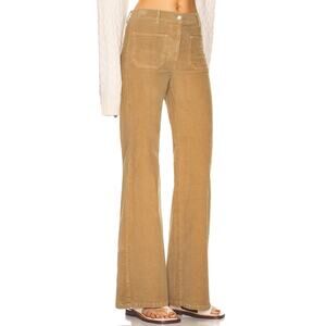 Nili Lotan Florence Fine Wale Corduroy Pants Camel 2